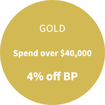 Spend over $40,000 - 4% off of Buyer's Premium
